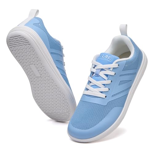 Image of Women's Barefoot Shoes Wide Toe Box Zero Drop | Lightweight Breathable Minimalist Walking Flats with Non-Slip Sole for Commute, Yoga, Gym and Casual Wear