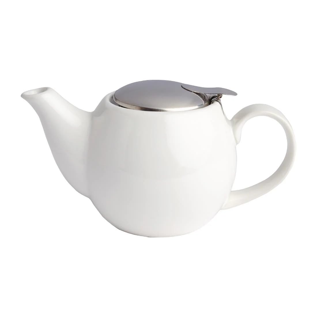 Olympia White Cafe Teapot - 510Ml 17.2Fl Oz (Box 1)