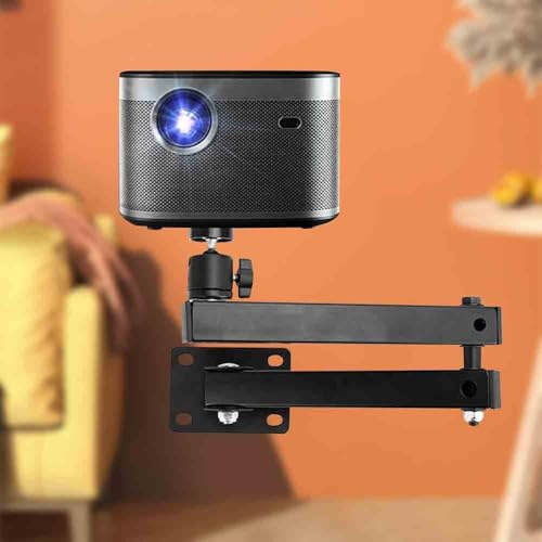 Soporte proyector retráctil y plegable para pared o techo de hogar 5
