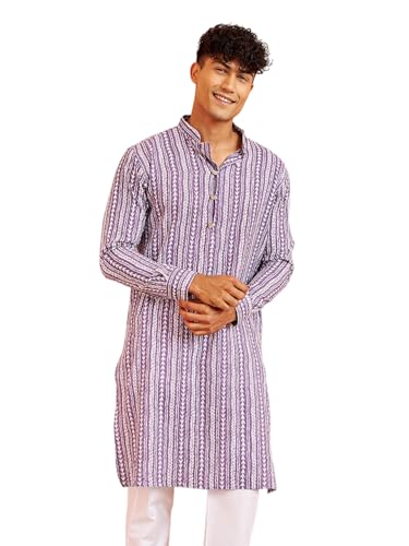 Image of Vastramay Men's Cotton Kurta