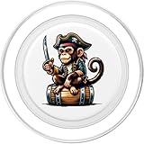 Zoom IMG-1 divertente pirata scimmia con uno
