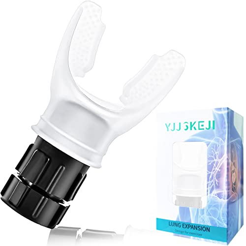 Breathing Exercise Device For Lungs, Lung Expansion Training, Lung Exerciser Device With Adjustable Resistance, Increase Lung Capacity, Improve Sleep & Physical Performance #TOP6