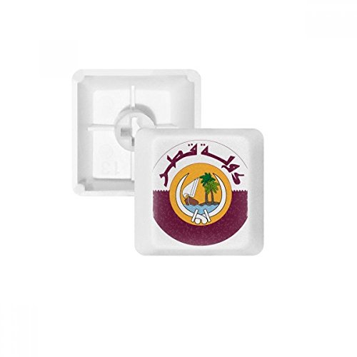 Keycaps PBT Qatar pour clavier mécanique vierges OEM blancs