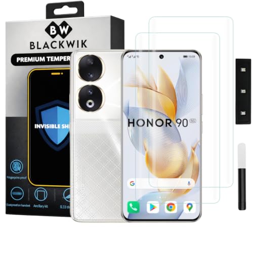 Image of Blackwik UV Curved Tempered Glass for Honor 90 | 2-Pack