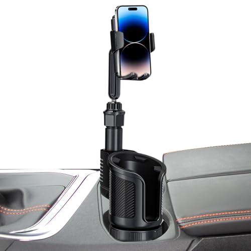 Porte-Gobelet De Voiture pour voyage et conduite avec son support téléphone