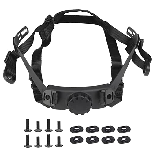 AZB Tactical Helmet Strap Adjustable Chin Strap Inner Suspension System with Bolts and Screws for
