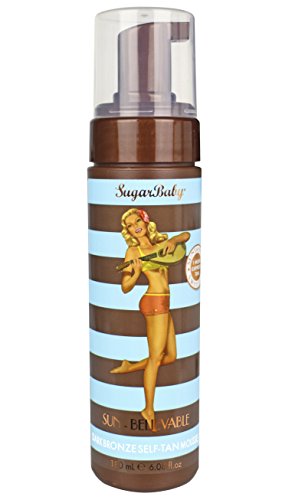 SugarBaby Sun Believable Dark Bronze Self Tanner Mousse, 6.08 Fl. Ounce