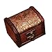 Produktbild 99native Wood Handmade Lock Box Storage Organizer Schmuck Organizer Schmuckschatulle Jewelry Bracelet Pearl Case Gift (A)