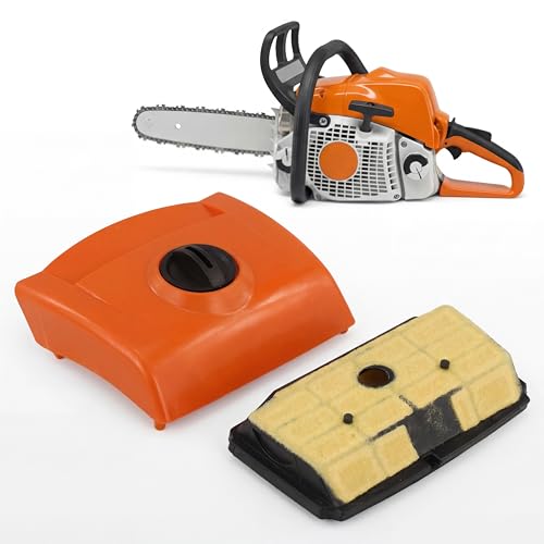 RemixAst - Filtre À Air Et Couvercle Pour Tronçonneuse Stihl MS194T, MS193T MS193TC, Filtre Purificateur D'air Pièces Filtre À Air Scie À Chaîne...