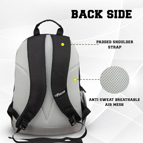 Image of F Gear Lume 14L Soft Backpack | Water Resistant Fabric, Lightweight Unisex Daypack with 1 Compartment & 1 Pocket | Perfect for College, Office, Travel & Everyday Use for Men & Women