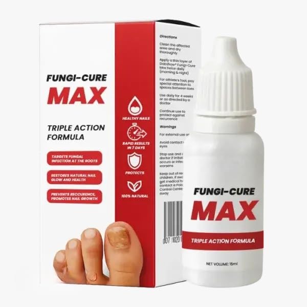 Fungi-Cure Max Nail & Skin Care Solution 15ml | Advanced Hygiene Care Formula for Nails & Surrounding Skin | Easy-Apply Liquid Treatment | Daily Care for Healthy-Looking Nails-image-36