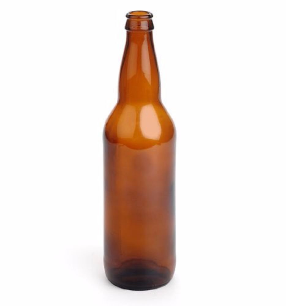 Beer Bottles: Amber / 22 Oz