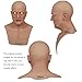 YRZGSAWJ Hyper Realistic Old Man Mask Silicone Face Mask Gentleman for Cosplay Crossdresser Halloween Roleplay