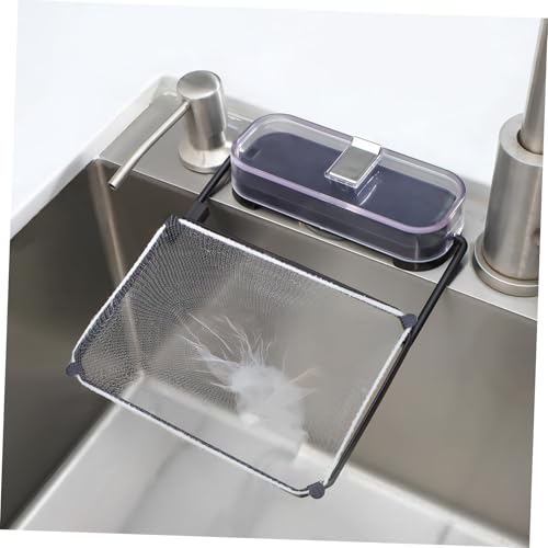 Colador para fregadero de cocina con ventosa y malla miniatura 6