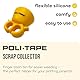 POLI-CRAFT TOOLS SCRAP COLLECTOR – kleiner und praktischer Finger-Abfalleimer zur Entgitterunterstützung, praktisches Plotterzubehör, gelb