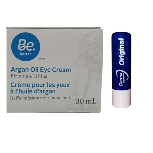 Better Argan Oil Eye Cream Firming And Lifting 30ML Travel Size With Free Orignial Lip Balm