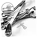 Lurrose Stainless Steel Pin Fasteners Pin Head for Jewelry Making Fitting Tools
