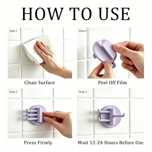Multifunctional Wall Hook with 3-Claw Design - image 2