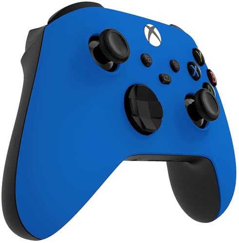 Image of Custom Controllerzz Wireless Controller for Microsoft Xbox Series X /S & Xbox One - Custom Soft Touch Feel - Custom Xbox Series X /S Controller (X /S Blue)