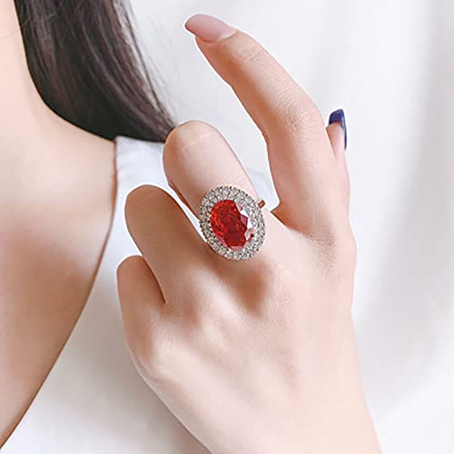Parure rubis et diamant élégante pour mariage chic - 5