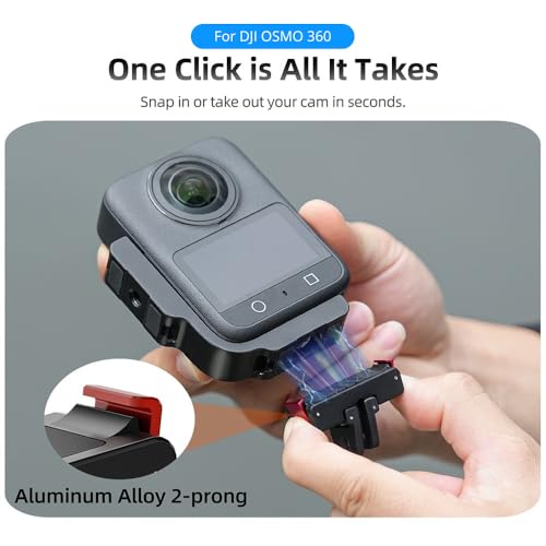 Image of yantralay L-Type Vertical - Horizontal Mount with Magnetic Adapter Compatible with D JI Os mo 360 | 1 /4 inch Screw Compatible Action Camera Accessories
