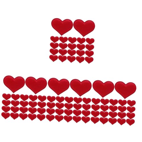 Faveur de fête de la Saint-Valentin coeur en feutre Operitacx pour décoration cadeau