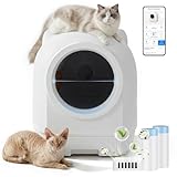 JUMMICO Elektrisches Katzenklo Selbstreinigend,