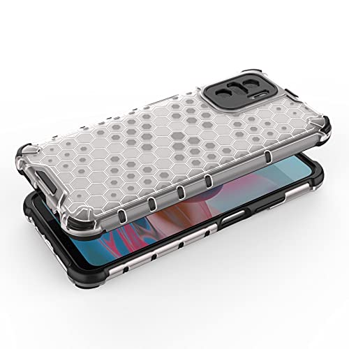Image of Glasgow Back Case Cover Designed for Mi Redmi Note 10s - Transparent