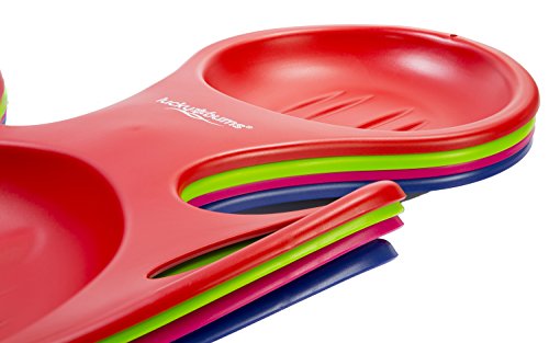 Lucky Bums Plastic Torpedo Sled, Red - Thumbnail 5