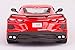 2020 Chevrolet Corvette C8 Stingray Red Timeless Legends 1/24 Diecast Model Car by Motormax 79360