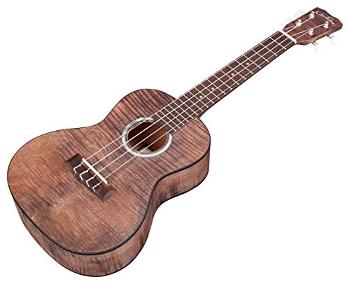 Image of Cordoba 15CFM Granite Grey Flamed Mahogany Concert Ukulele
