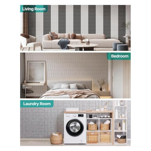 Panneaux en mousse acoustique blancs auto-adhésifs pour isolation mur et plafond - 7