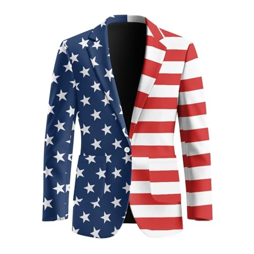 Men's Blazer Casual Lightweight Suit Jacket Loose Fit Business Sport Coat One Button Dress Blazer Party Banquet4