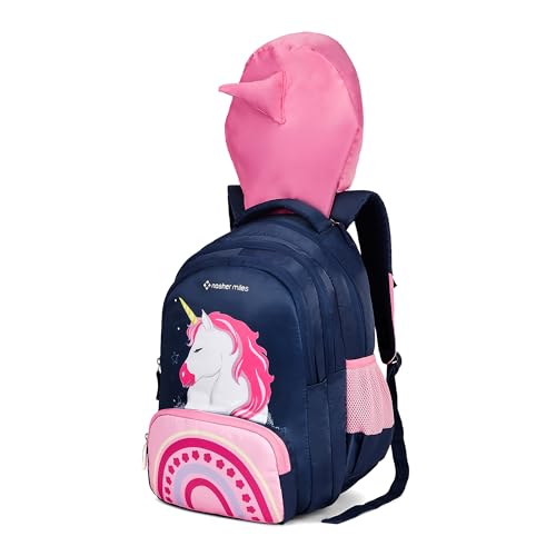 Image of Nasher Miles Polyester Backpack | Ideal for Preschool, Kindergarten, College, School, Office& Travel | Toddler, Girls, Boys, Men, Women
