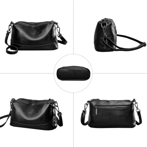 Genuine Leather Purses for Women Crossbody Bags Small Shoulder Handbags Trendy Clutch Cross Body Phone Purses3