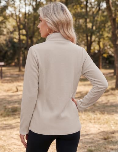 Zeagoo Fall Jackets for Women 2026 Fleece Outwear Zip Up Winter Coats - image 5