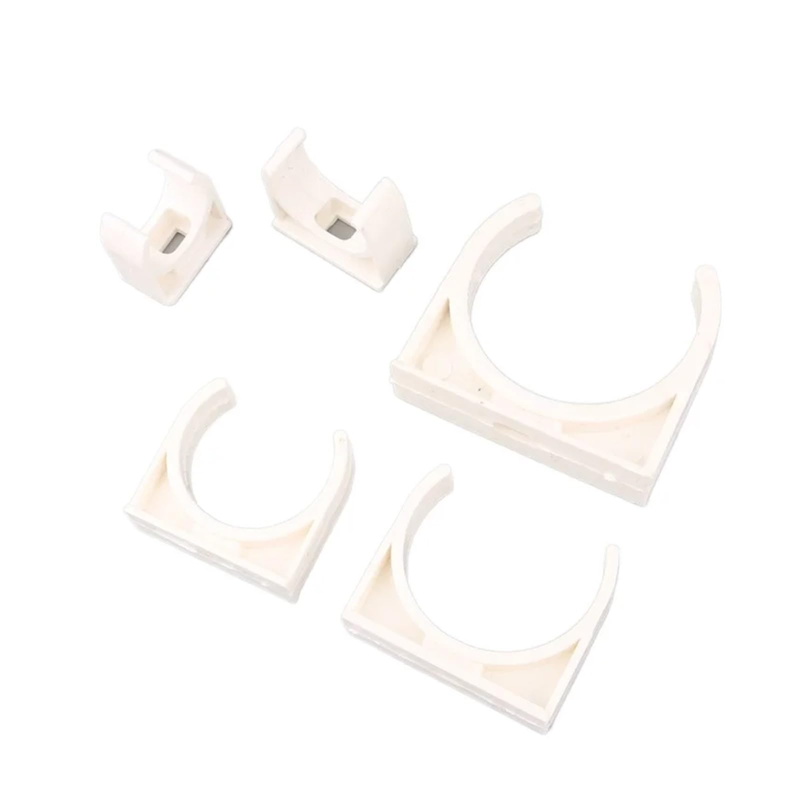 Plastikowe klipsy do węży 16-50mm Złącze zaciskowe do rur PVC, nawadnianie ogrodu, akwarium, podlewanie, adapter, stałe przyłącza(40pcs,40mm)