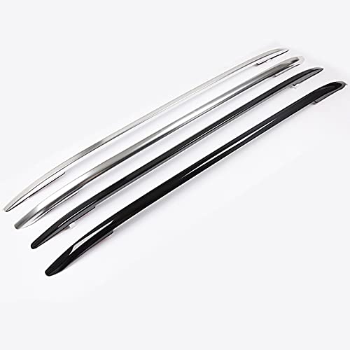 Sac de Toit Galerie de toit de voiture pour Porsche Cayenne Turbo S 2011 2017 Rails Bar porte-bagages barres haut Cover
