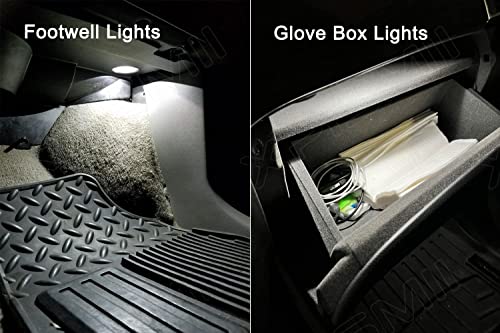 Kit LED Interior Blanco 6000K 12 Piezas para Dodge Ram miniatura 6