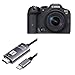 BoxWave Cable Compatible with Canon EOS R7 - SmartDisplay Cable - USB Type-C to HDMI (6 ft), USB C/HDMI Cable for Canon EOS R7 - Jet Black