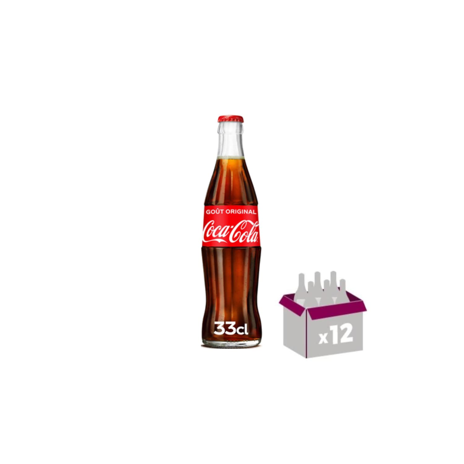Cola -Sabor original (12x33cl) + Cherry (12x33cl)