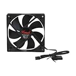 Rosewill 120mm Case Fan 4-Pack, Long Life Sleeve Bearing Computer Case Fan ROCF-13001, Ultra Quiet Computer Cooling Fan 4 Pack 120 mm Standard Case Fan - Image 4