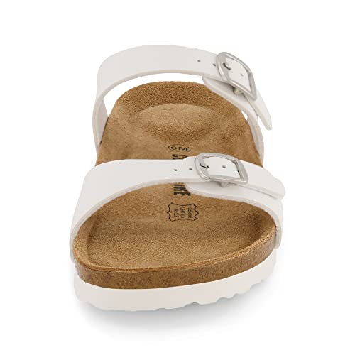 CUSHIONAIRE Women's Liam Cork footbed Sandal with +Comfort3