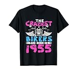 Esta camiseta motera de cumpleaños para mujeres de 69 años es el regalo perfecto para tu madre, tu abuela, tu esposa o tu hermana a la que le encanta pasear en moto y cumplir 69 años.