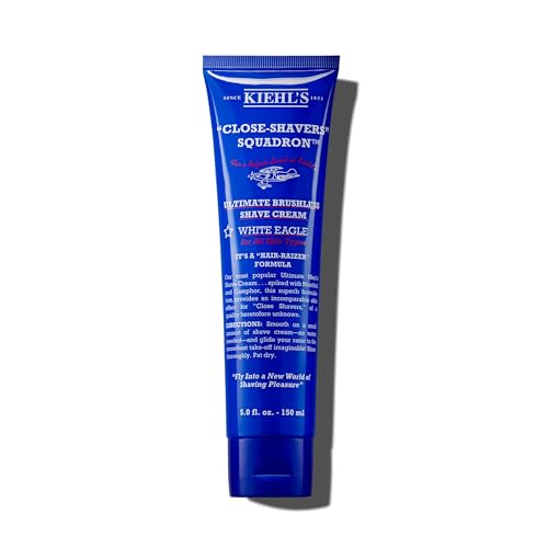 Kiehl's Ultimate Brushless Shave Cream - White Eagle, for All Skin Types, 150Ml