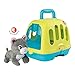Smoby Maletín de Juego Veterinario 2 en 1 con Accesorios médicos y Caja de Transporte para Gatos, Incluye Gato de Tela, niños a Partir de 3 años, Color Turquesa/Verde. (7600340300)