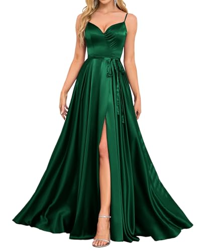 WISIYLE Abiti da damigella d'onore con spalline...