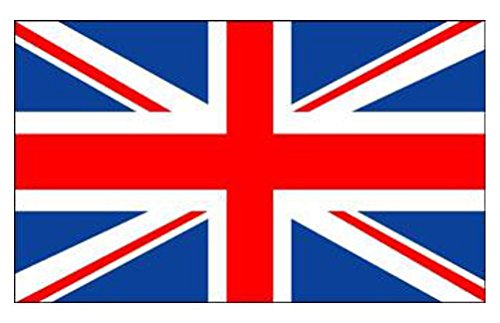Drapeaux Union Jack 152x91 cm en lot de 3 pour événements
