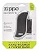 Zippo Black HeatBank 9s Rechargeale Hand Warmer, Black 9-Hour, One Size (40512)