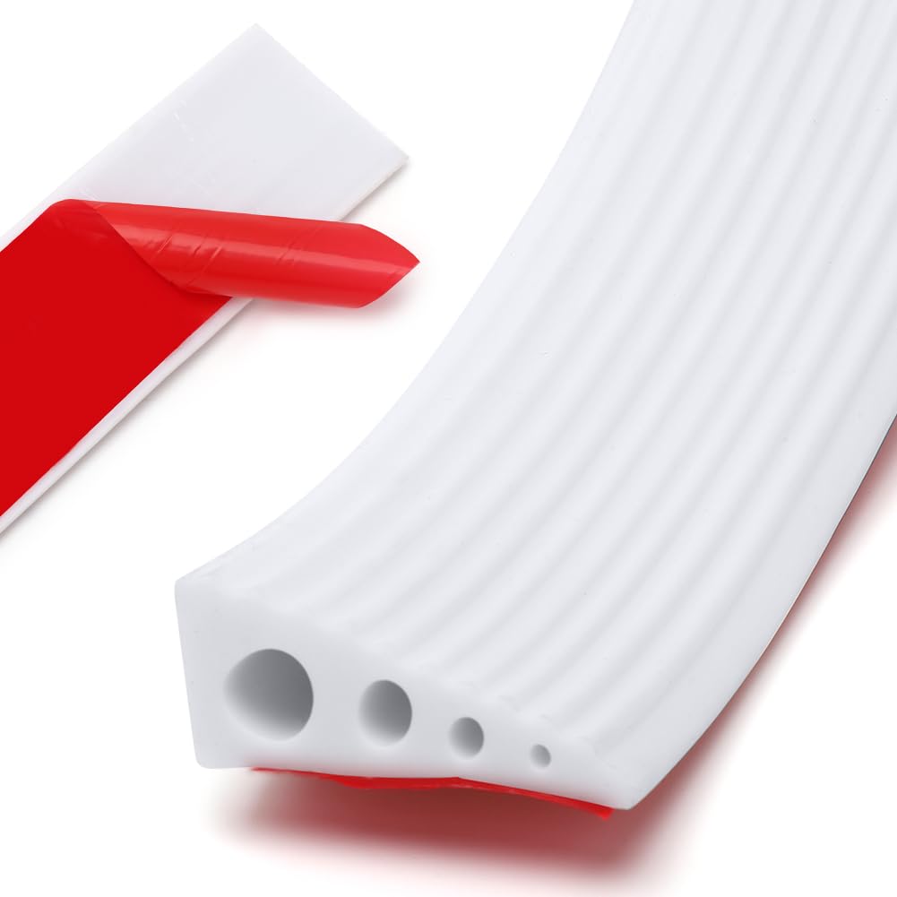 Barre de Seuil Adhesive 100x7x3 CM, Rampe de Seuil de Porte Rampe Fauteuil Roulant en PVC Autocollantes en Silicone pour Portes, Marches, Escaliers